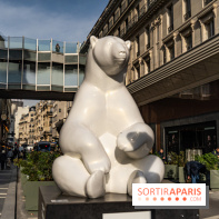Exposition Fragiles colosses Boulevard Haussmann - photos - Michel Bassompierre