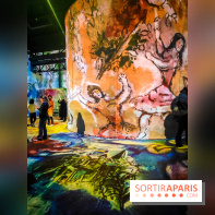 Chagall, Paris-New York, l'exposition immersive inédite de l'Atelier des Lumières - photos - IMG20230216095733