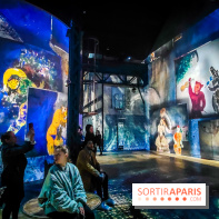 Chagall, Paris-New York, l'exposition immersive inédite de l'Atelier des Lumières - photos - IMG20230216095138