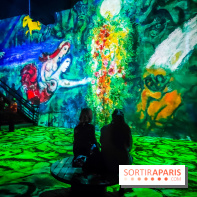 Chagall, Paris-New York, l'exposition immersive inédite de l'Atelier des Lumières - photos