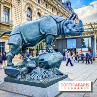 Musée d'Orsay, collection permanente  - Statue extérieur parvis musée