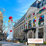 Yayoi Kusama face à la Samaritaine
