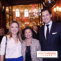 © Rachid Bellak - Vicky Bogaert, Jeanne d'Hautessere maire du 8 eme et Vincent Belliard DG du Crillon