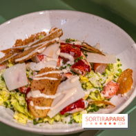 Jòia Bun - restaurant de burgers - Hélène Darroze -  salade homard