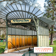  Le dernier édicule de type B d'Hector Guimard - Métro Porte Dauphine  -  A7C5187