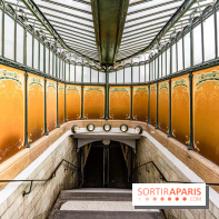  Le dernier édicule de type B d'Hector Guimard - Métro Porte Dauphine  -  A7C5193