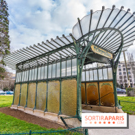  Le dernier édicule de type B d'Hector Guimard - Métro Porte Dauphine  -  A7C5204
