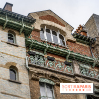Le Castel Béranger par Hector Guimard - immeuble Art Nouveau de Paris -  A7C5034