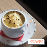 Papa Pool, le restaurant d'Arnaud Delvenne et Stéphane Rotenberg à Clamart -  soupe à l'oignon