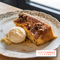 Papa Pool, le restaurant d'Arnaud Delvenne et Stéphane Rotenberg à Clamart -  pain perdu