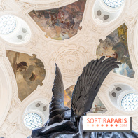 Petit Palais - Collection permanente  -  vestibule d'entrée - fresque - Albert Besnard - La Mystique, La Plastique, La Pensée et La Matière