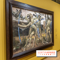Exposition Pastels, de Millet à Redon au Musée d'Orsay - George Desvallières - Les Tireurs à l'arc