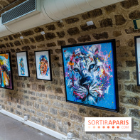 Exposition street-art Sax - Eglise de la Madeleine  -  A7C6500 HDR