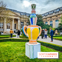 Exposition à l'Assemblée nationale : Alexandre Benjamin Navet décore la cour du Palais Bourbon  - IMG20230320095143