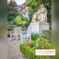 Exposition à l'Assemblée nationale : Alexandre Benjamin Navet décore la cour du Palais Bourbon  - IMG20230320095326