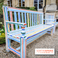 Exposition à l'Assemblée nationale : Alexandre Benjamin Navet décore la cour du Palais Bourbon  - IMG20230320095425