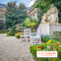 Exposition à l'Assemblée nationale : Alexandre Benjamin Navet décore la cour du Palais Bourbon  - IMG20230320095331
