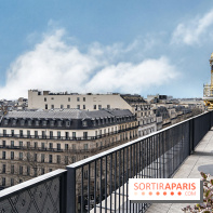 Bar Perché, café littéraire - terrasse du Printemps Haussmann  - B5FFB4C6 3B10 4491 B378 114B3E7E4891