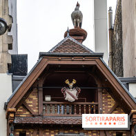 Façade alsacienne classée à Paris - McDo Saint-Lazare