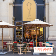 Café Paul Smith, le créateur de mode s'approprie le Café Vert du Printemps Haussmann