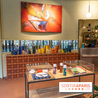 Café Paul Smith, le créateur de mode s'approprie le Café Vert du Printemps Haussmann