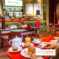 Café Paul Smith, le créateur de mode s'approprie le Café Vert du Printemps Haussmann