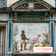 L'historique enseigne Au Planteur côté Montorgueil -  A7C8720