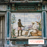 L'historique enseigne Au Planteur côté Montorgueil -  A7C8719