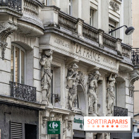 Façade immeuble Journal du Soir - La France -  A7C8664