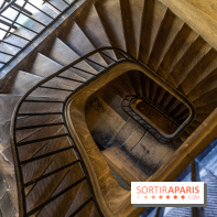 Le panorama du Panthéon - l'une des plus belles vues de Paris à 360° - escalier