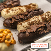 Sain Gravilliers - le nouvelle boulangerie et salon de thé du 3e à Paris - Éclairs 