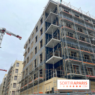 Jeux Olympiques de Paris 2024 : chantier du village des athlètes