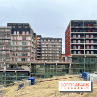 Jeux Olympiques de Paris 2024 : chantier du village des athlètes - IMG 1245