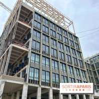Jeux Olympiques de Paris 2024 : chantier du village des athlètes