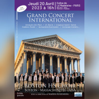 Un concert gratuit à l'église de La Madeleine  - Visualscreen Boston avec cheffes 20 04 2023