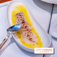 Summer by la Bauhinia, le restaurant terrasse par Quentin Testart au Shangri-La Paris - Sashimi de sériole - Agrumes, jalapeño