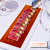 Summer by la Bauhinia, le restaurant terrasse par Quentin Testart au Shangri-La Paris -  Tataki de thon - Cébette thai et sauce ponzu