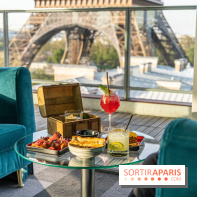10e Ciel, le bar en rooftop éphémère du Pullman Tour Eiffel -  A7C1199