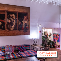 La Folie Barbizon - restaurant - bar terrasse et chambre