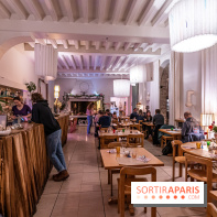 La Folie Barbizon - restaurant - bar terrasse et chambre