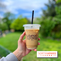 Crème - Iced Banana toast Latte