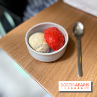 Restaurant Lou - Glaces fraise lait ribot