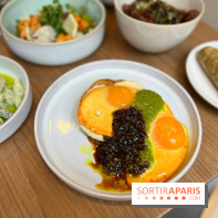 Restaurant Lou - Tostada oeufs au plat