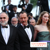 ©Rachid Bellak - Karim Aïnouz, Jude Law et Junia Rees