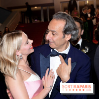 ©Rachid Bellak - Scarlett Johansson et Alexandre Desplat