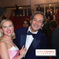 ©Rachid Bellak - Scarlett Johansson et Alexandre Desplat