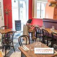 Label Broche restaurant - David Gallienne - Table du Gourmet - Galeries Lafayettes - Top Chef -  salle