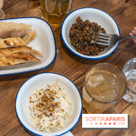 Label Broche restaurant - David Gallienne - Table du Gourmet - Galeries Lafayettes - Top Chef -  entrées