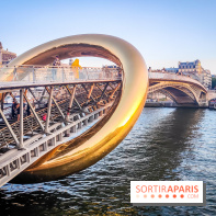 Nuit Blanche 2023 à Paris et en Ile-de-France : tout le programme de la soirée - Ring passerelle Léopold Sédar Senghor
