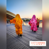Nuit Blanche 2023 : une jungle musicale et colorée envahit le Parvis de l'Hôtel de Ville (75)